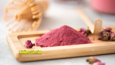 پودر گل رز برای پوست