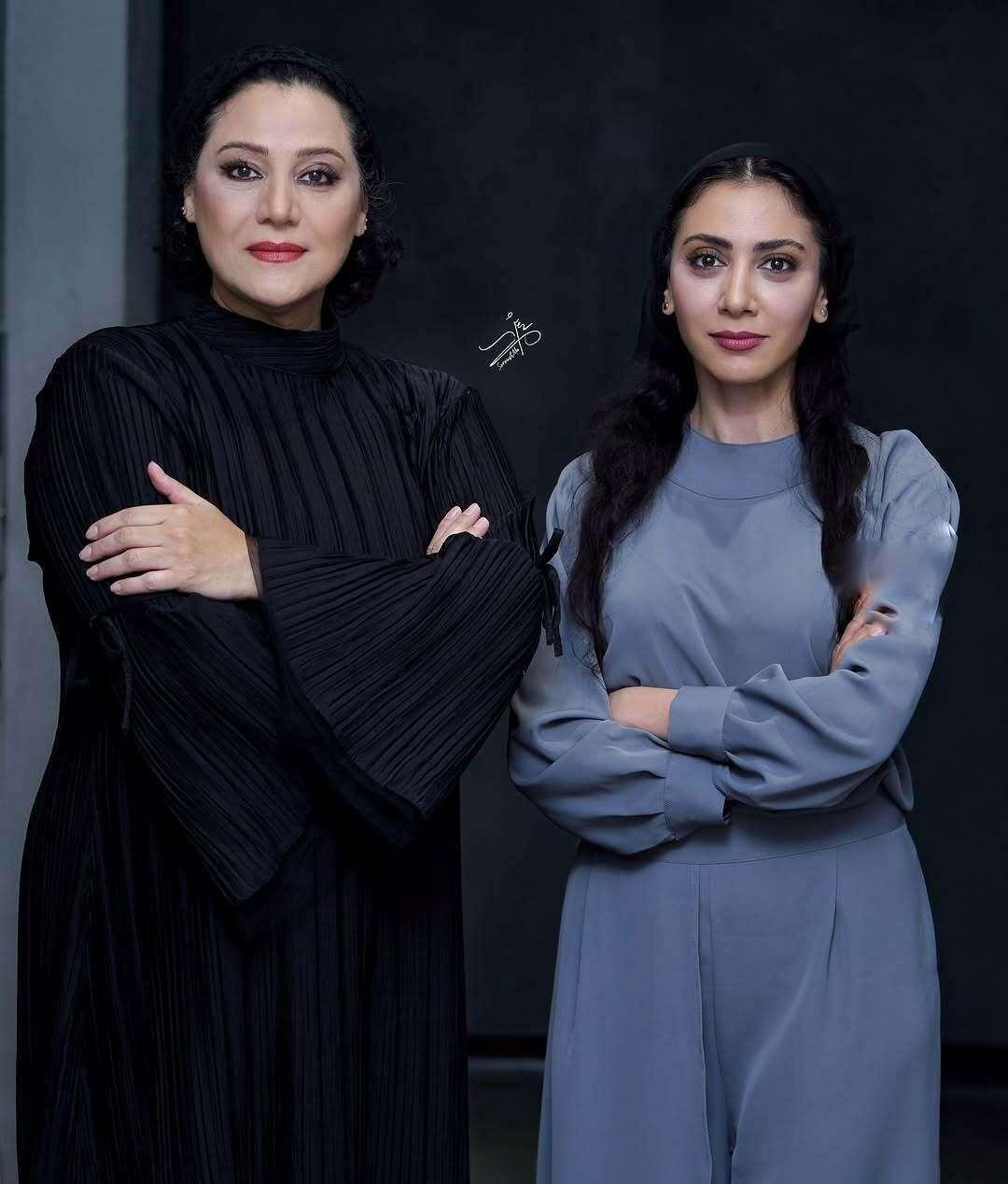عکس‌ های دو نفره شبنم مقدمی و مونا فرجاد