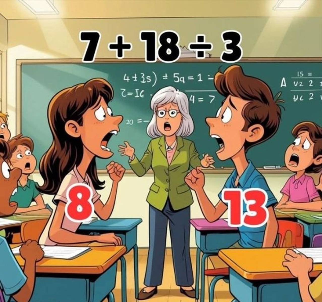 سوال ریاضی برای پردازش ذهن