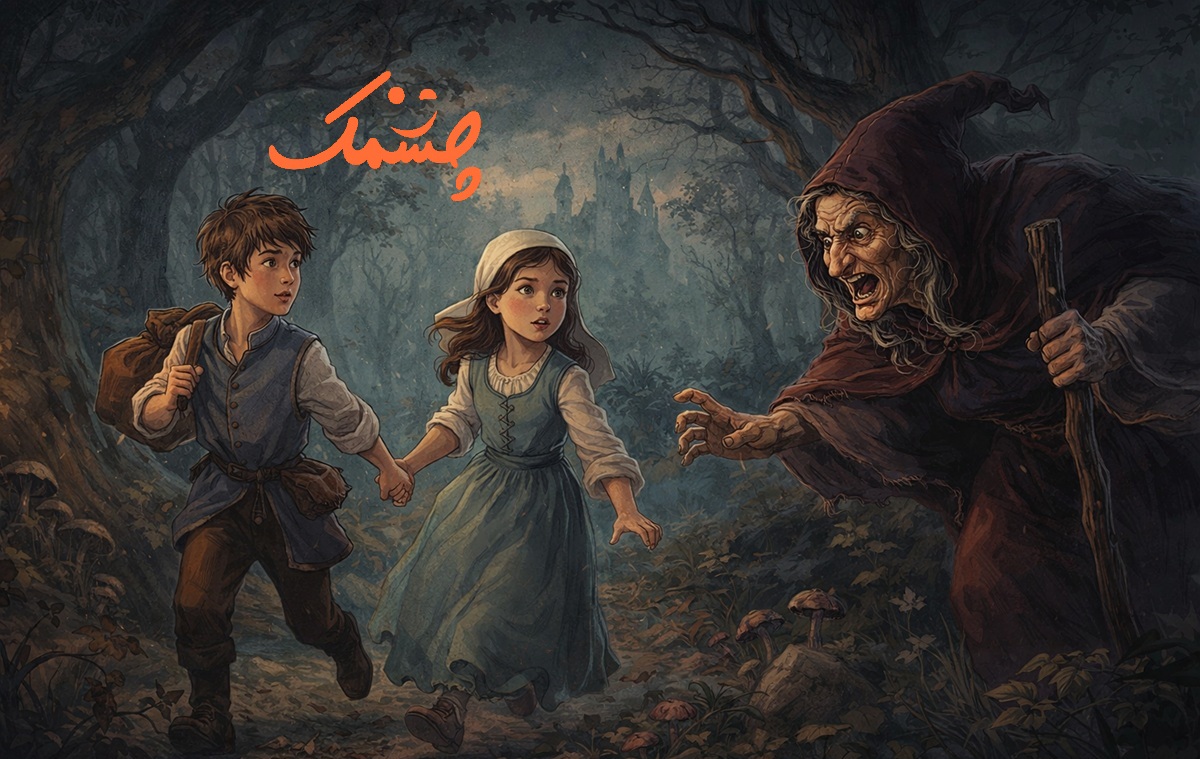 قصه‌ی آهو و دختر جنگل