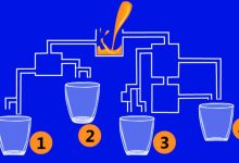 تست لیوان آب پرتقال