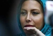 فریبا نادری با گونه های لاغر