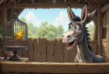 داستان زیبای الاغ آواز خوان