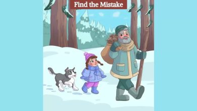 آزمون اشتباه تصویر پیرمرد و نوه اش