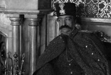 ناصرالدین شاه به همراه همسران